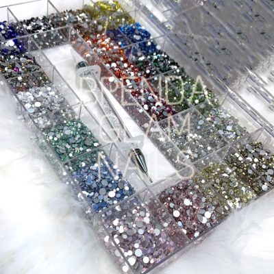 Caja de cristales premium redondos mix