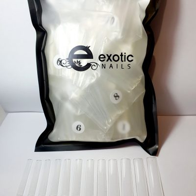 Tip  Exotic Nails de bolsa 2 XL Square Sin curva C