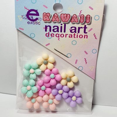 Kawaii Exotic Nails Flores