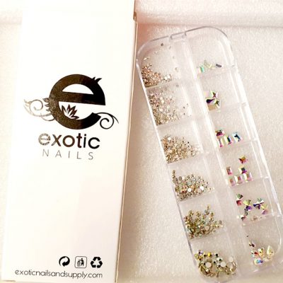 Caja Mix Exotic Nails Tornasol