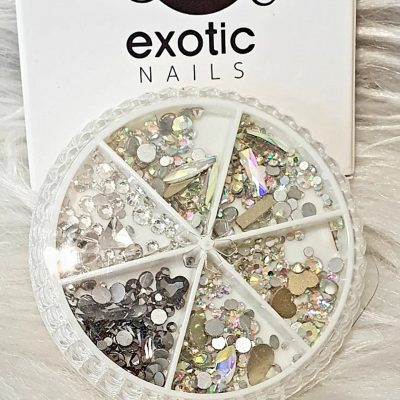 Cristal mix Exotic nails calidad Premium