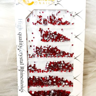 Blister Exotic Nails Cristal Rojo calidad premium