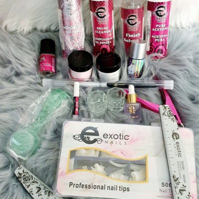 Kit básico de aplicación ,Exotic Nails