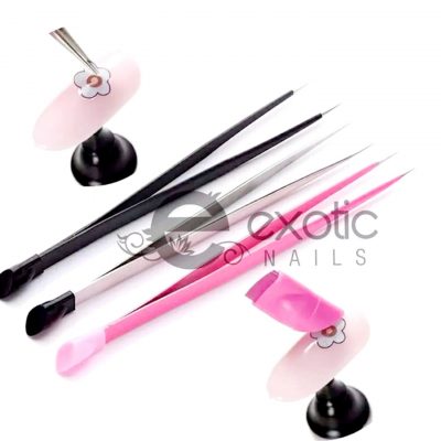 Herramienta para stickers negra Exotic Nails