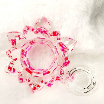 Godete Flor de lotto Pink Exotic Nails