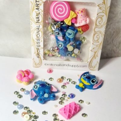 Kawaii Exotic Nails Stich