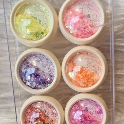 Set mix Glitter sirena tornasol