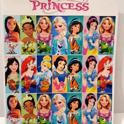 Sticker Princesas ,Exotic Nails