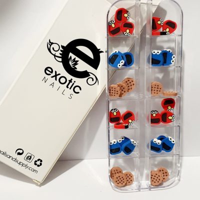 Kawaii Exotic Nails Come galletas