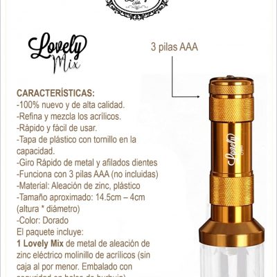 Mezcladora Lovely Mix Lovely Nails