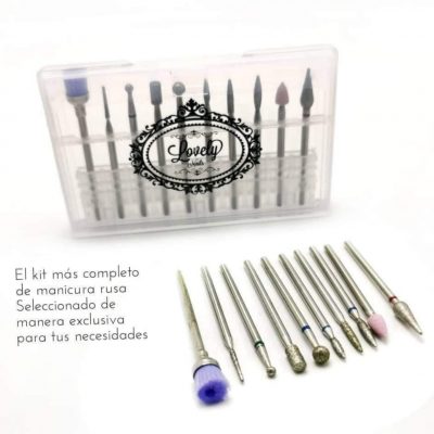 Kit de Puntas Manicure Lovely Nails