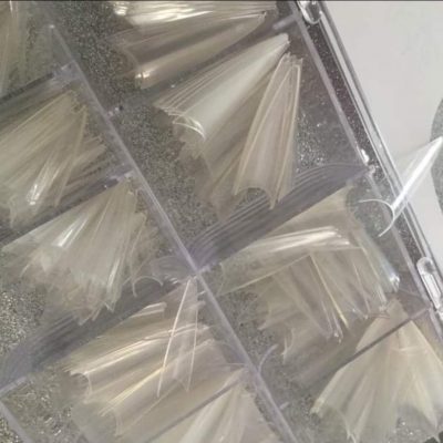 Tip Stiletto XL Cristal Recto 500 pzas.