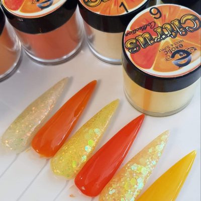 Colección Exotic Nails 6 Tonos Citrus 1/4oz