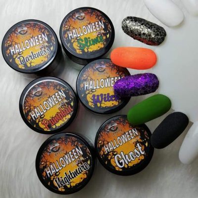 Colección Exotic nails 6 tonos Acrílico Halloween 1/4oz