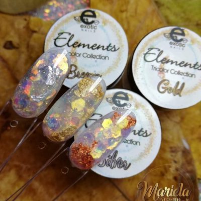 Coleccion Exotic Nails Tricolor elements