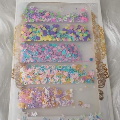 Blister Exotic Nails Mix Pastel