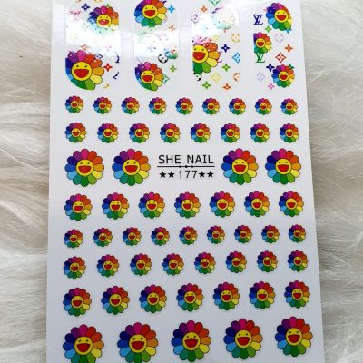 Stiker Exotic Nails Takashi