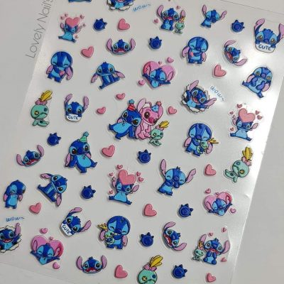Stiker Lovely Nails Stich