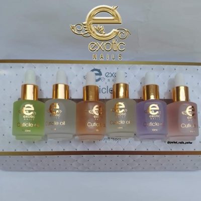 Aceites para cuticula Exotic Nails set de 6 piezas