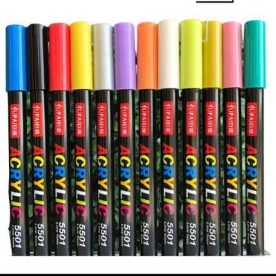 Plumones de pintura acrílica para uñas