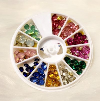 Cristal de Incrustacion ,Mix de color ,Exotic Nails