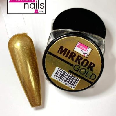 Efecto espejo Dorado Fantasy Nails