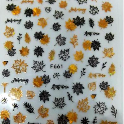 Stiker Lovely Nails otoño 661