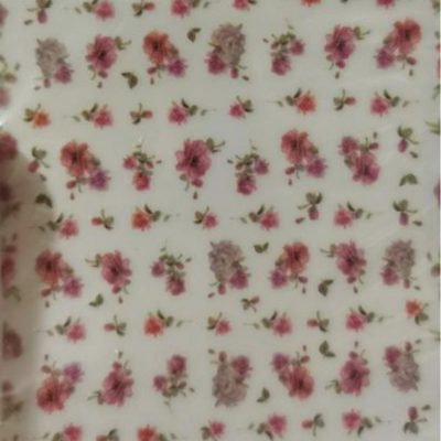 Stiker Lovely Nails Flor mini