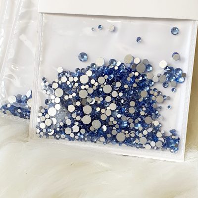 Mix de cristales azul Celeste