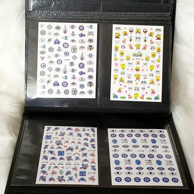 Álbum Exotic Nails para stikers 
Premium 
Pasta Dura