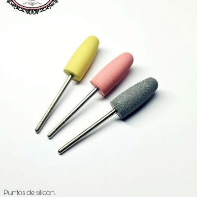 Punta Lovely Nails Silicon Grit Gris 150