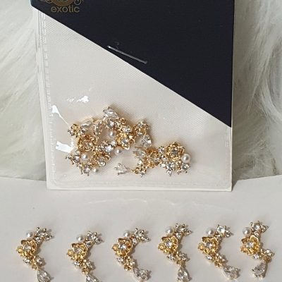 Dije Exotic Nails Zirconia #3