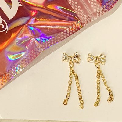 Dije Exotic Nails Zirconia Moño