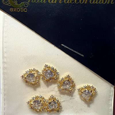 Dijes Exotic Nails Zirconia Corazon