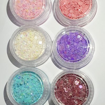 Glitter Mix Matte pastel #1