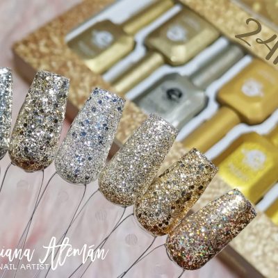 Gama Gelack Exotic Nails 6 tonos Edicion especial 12 ml 24k