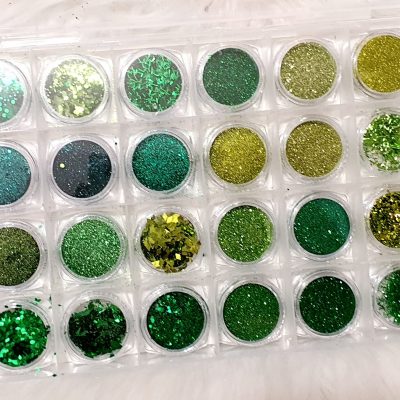 Mix de Glitter Verde