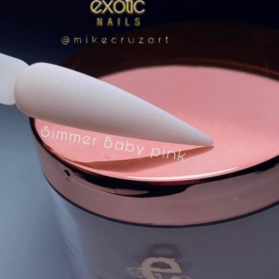 Cover Exotic Nails 1 oz Shimmer Baby Pink
