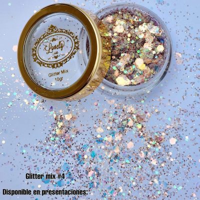 Glitter Mix Lovely Nails #4