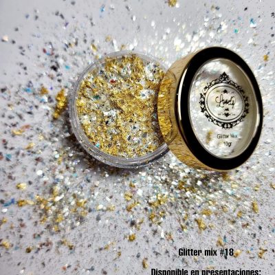 Glitter Mix Lovely Nails #18