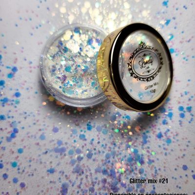 Glitter Mix Lovely Nails #21