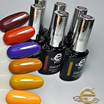 Gama Gelack Exotic Nails 6 tonos Autum