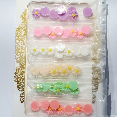 Blister Exotic Nails Flores Kawaii