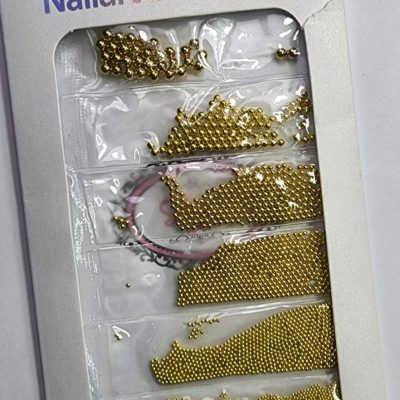 Blister Lovely nails Balines dorados