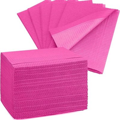 Cubre toalla plastificado Rosa
