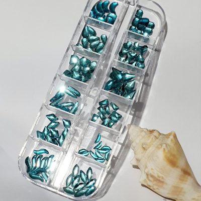 Cristal Mix Azul Cielo 120 piezas