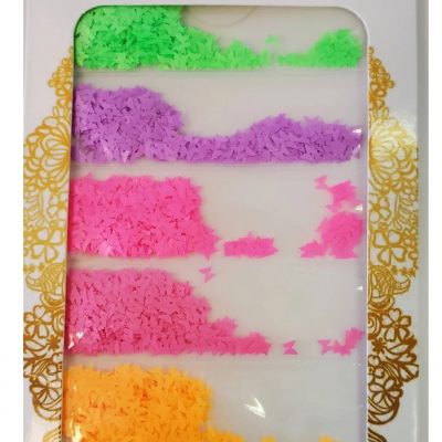 Blister Exotic Nails mariposa Neon