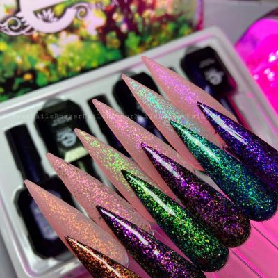Gama Gelack Exotic Nails 6 tonos edición especial 12 ml Camaleon