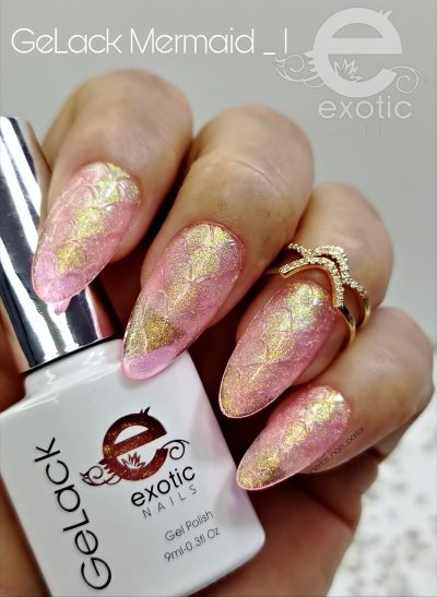 Gama Gelack Tricolor Exotic Nails Mermaid - Imagen 4