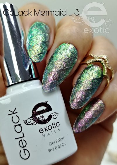 Gama Gelack Tricolor Exotic Nails Mermaid - Imagen 3